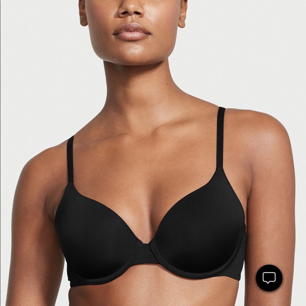 Victoria’s Secret Black T-Shirt Full Coverage Bra